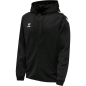Preview: Hummel Core XK Kapuzenjacke - Schwarz